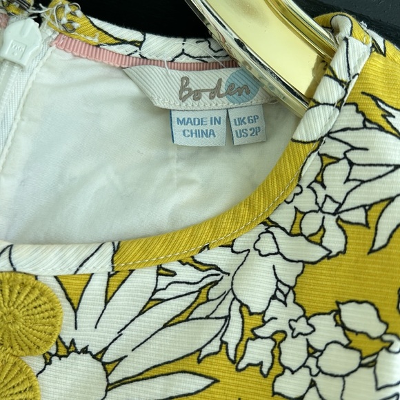 Boden Classic Shift/Sheath Floral Dress - Picture 4 of 6